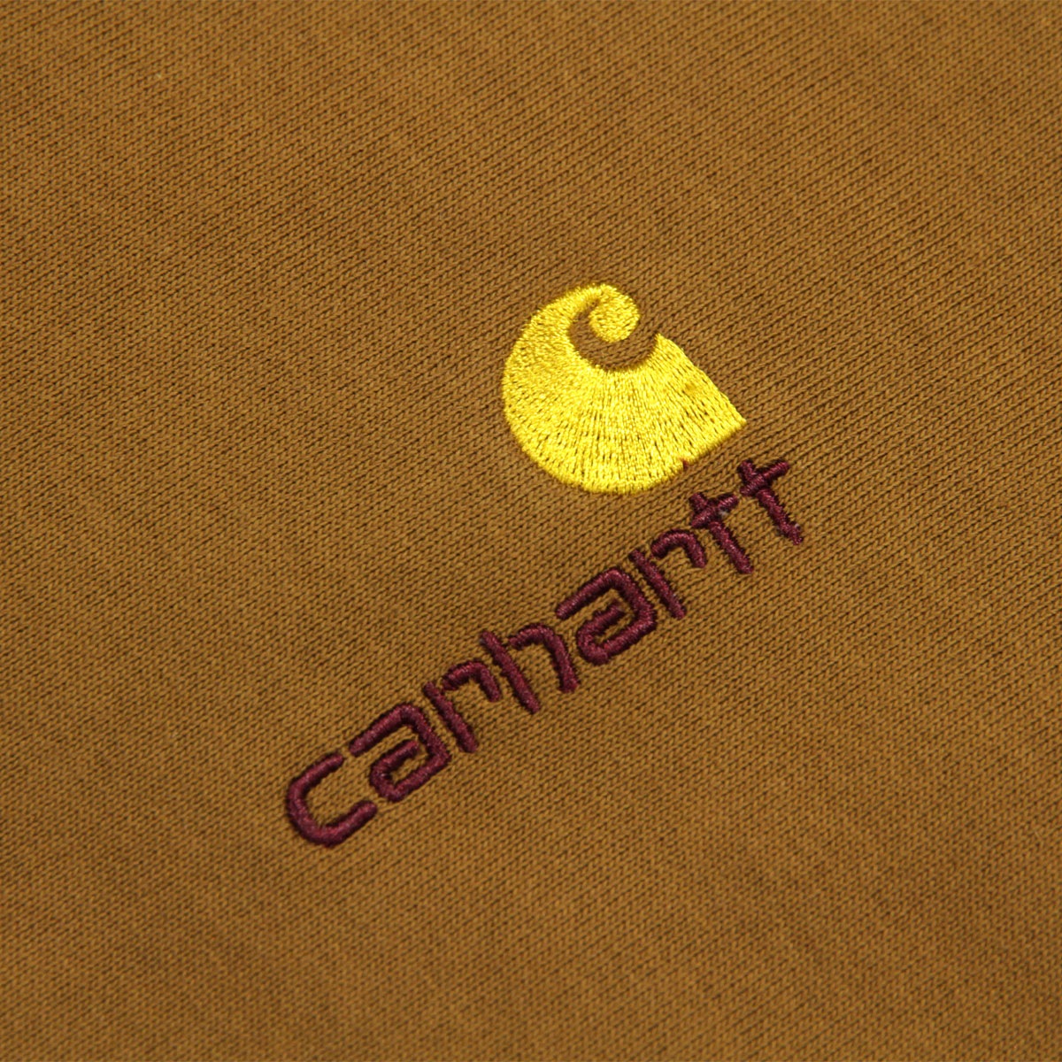 �����ϡ��� ��� �ѡ����� ������ CARHARTT WIP �ץ륪���С� ���� �ա��ǥ��� HOODED AMERICAN SCRIPT SWEATSHIRT MARRONE HAMILTON I028279  AB0B B1C C1D D5E E04F