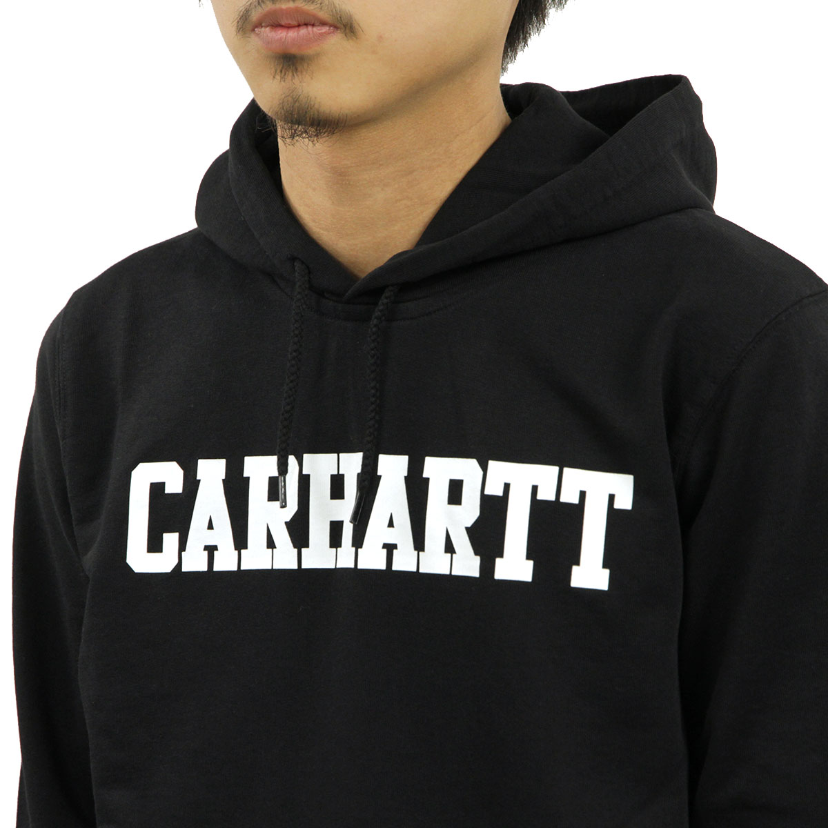 �����ϡ��� �ѡ����� ��� ��������Ź CARHARTT WIP ̵�� �ץ륪���С��ѡ����� ���ݥ���ȥ��� HOODED COLLEGE SWEATSHIRT BLACK/WHITE I024669 89 AB0B B1C C1D D5E E13F
