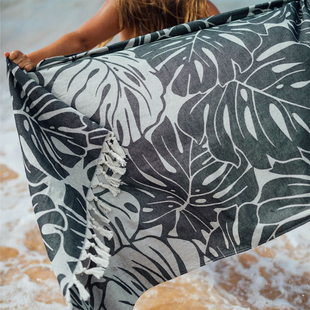 ������������ ������ ��������Ź SLOWTIDE �ӡ��������� �Х������� TAROVINE BEACH BATH TURKISH TOWEL BLACK-GREY ST807 A97B B3C CBD D0E E13F