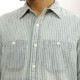 �ǥ˥ॢ��ɥ��ץ饤 �ݥ� ���ե������ ����� ��� ������ DENIM��SUPPLY RALPH LAUREN Ĺµ�����  STRIPED CHAMBRAY WORKSHIRT A44B B1C C1D D6E E07F