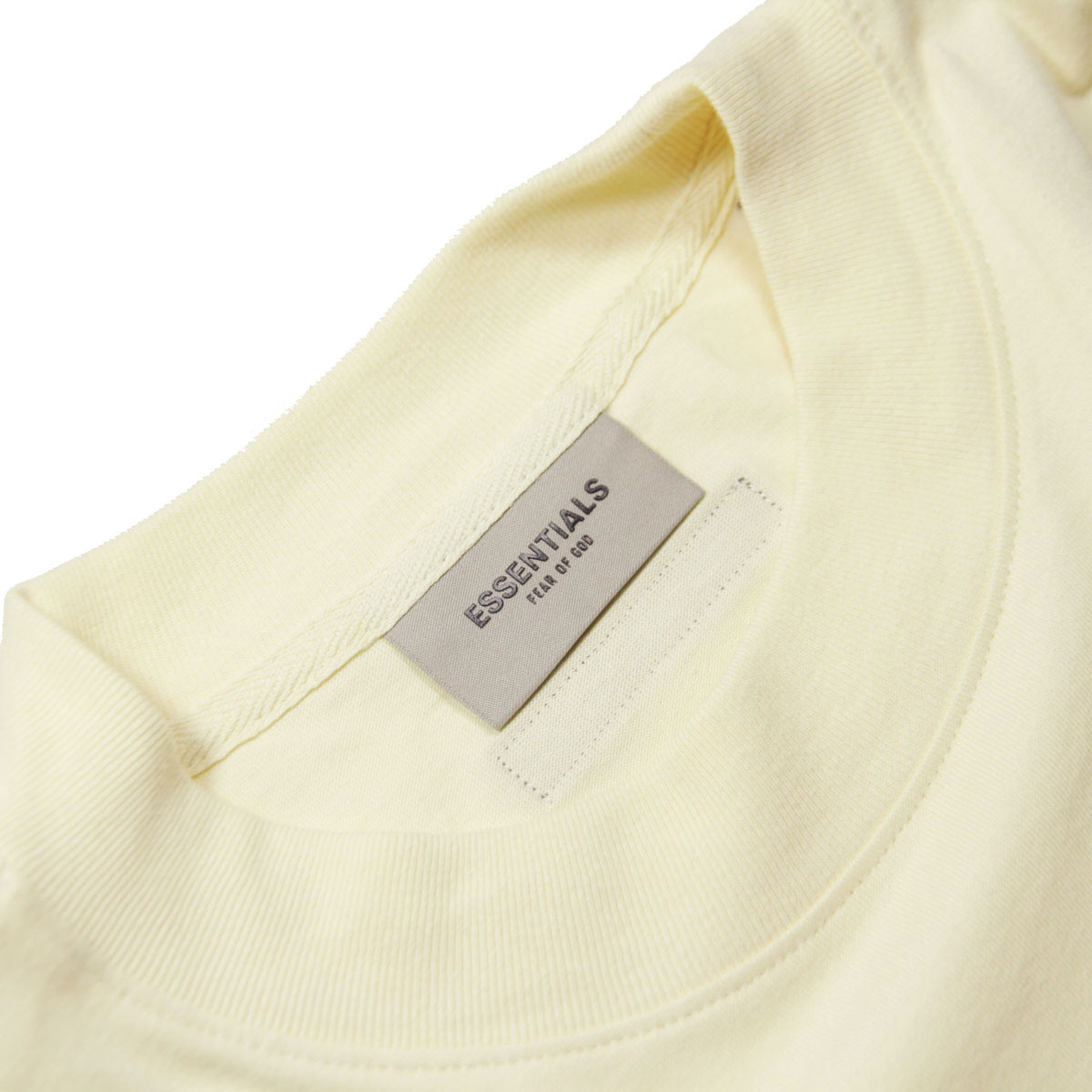 �ե������֥��å� ����T ��� ������ FEAR OF GOD ���å��󥷥�륺 ĹµT����� ����T �Хå��ץ��� ���롼�ͥå� FEAR OF GOD ESSENTIALS LONG SLEEVE T-SHIRT CREAM AA5B B1C C1D D2E E18F