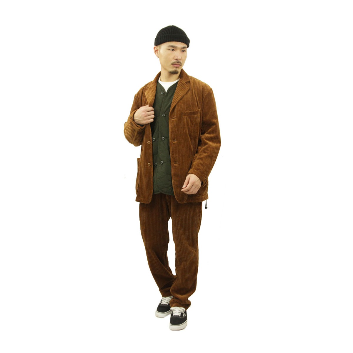 ��˥ե����� �����ȥɥ� ����������� �����ǥ�����ѥ�� ��� ��������Ź UNFRM OUTDOOR STANDARD �ܥȥॹ ���������ѥ�� RANDOM CORDUROY ONETUCK EASY PANTS AW-7582-BR BROWN AB9B B1C C2D D8E E04F