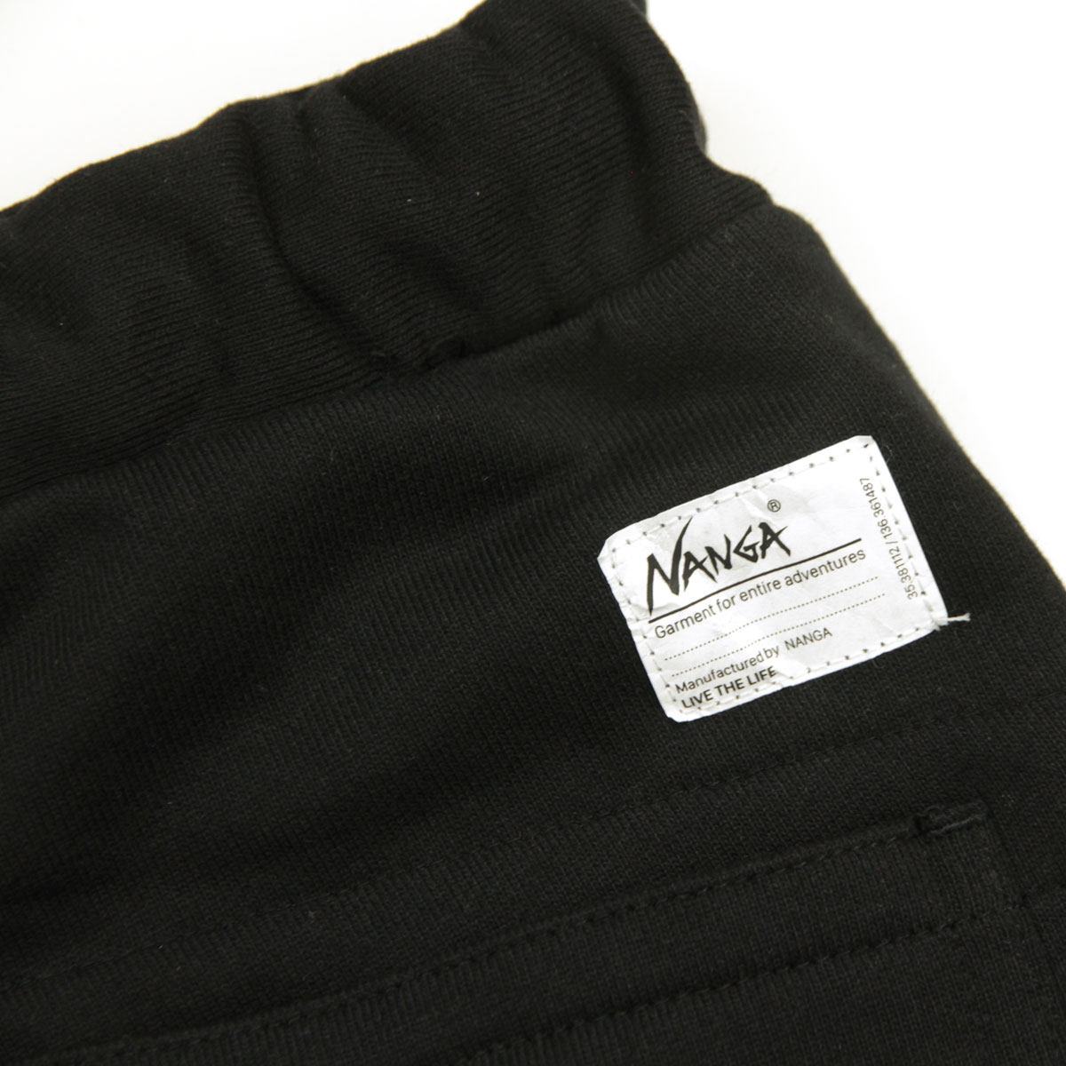 �ʥ� ��� ���硼�ȥѥ�� ��������Ź NANGA �������åȥѥ�� �ϡ��եѥ�� ECO HYBRID SWEAT SHORTS NW2221-1G204 P.BLK PURE BLACK