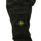 ���ȡ��󥢥����� ��� �ȥ饦�����ѥ�� ������ STONE ISLAND ���åȥ� �������ѥ�� ORGANIC COTTON STRETCH BROKEN TWILL GARMENT DYED 'OLD' EFFECT CARGO TROUSER PANTS BLACK 3100051 S0004 V0129