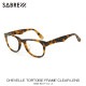 С SABRE Ź 󥰥饹 ᤬ CHEVELLE TORTOISE FRAME CLEAR LENS SS8-501T-CL-J A55B B3C C3D D1E E04F