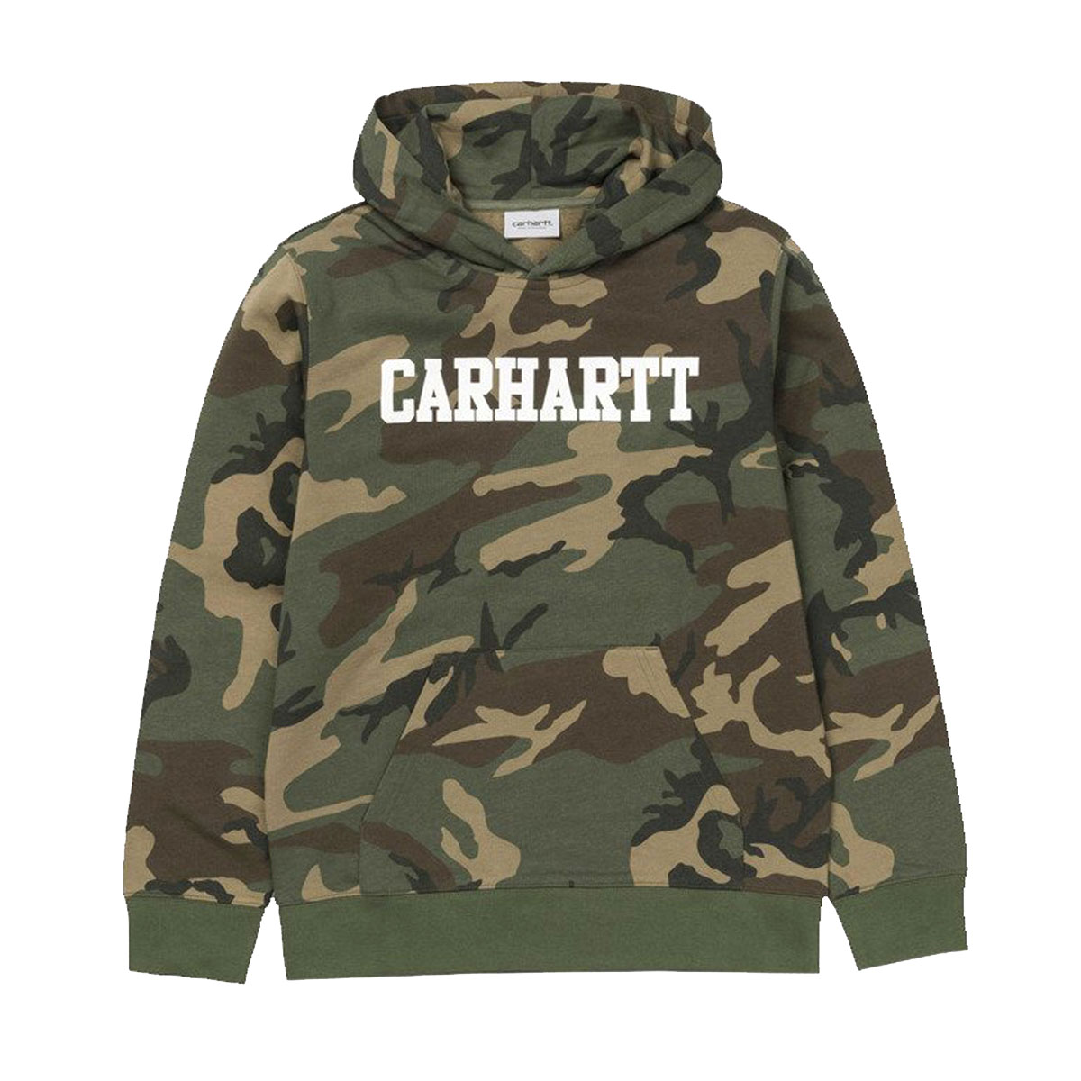 �����ϡ��� �ѡ����� ��� ��������Ź CARHARTT WIP ̵�� �ץ륪���С��ѡ����� ���ݥ���ȥ��� HOODED COLLEGE SWEATSHIRT CAMO LAUREL/WHITE I024669 640 AB0B B1C C1D D5E E05F