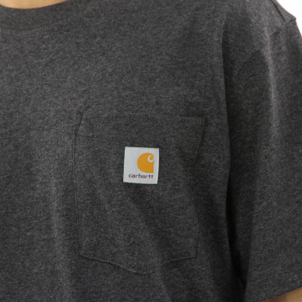 �����ϡ��� T����� ��� ��������Ź CARHARTT ȾµT����� WORKWEAR POCKET SHORT-SLEEVE T-SHIRT K87 CRH CHARCOAL HEATHER A11B B1C C1D D1E E02F