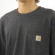 �����ϡ��� T����� ��� ��������Ź CARHARTT ȾµT����� WORKWEAR POCKET SHORT-SLEEVE T-SHIRT K87 CRH CHARCOAL HEATHER A11B B1C C1D D1E E02F