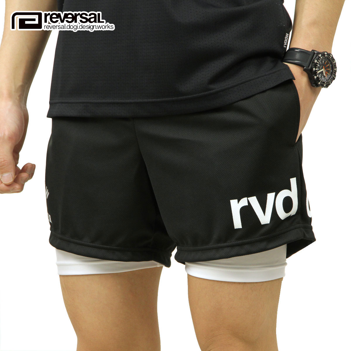 ��С����� �쥮�� ��� ��������Ź REVERSAL �ܥȥॹ ���硼�Ⱦ�쥮�� ����ʡ� EASY SHORTS w/SPATS rv21ss609 BLACK A06B B1C C2D D4E E13F