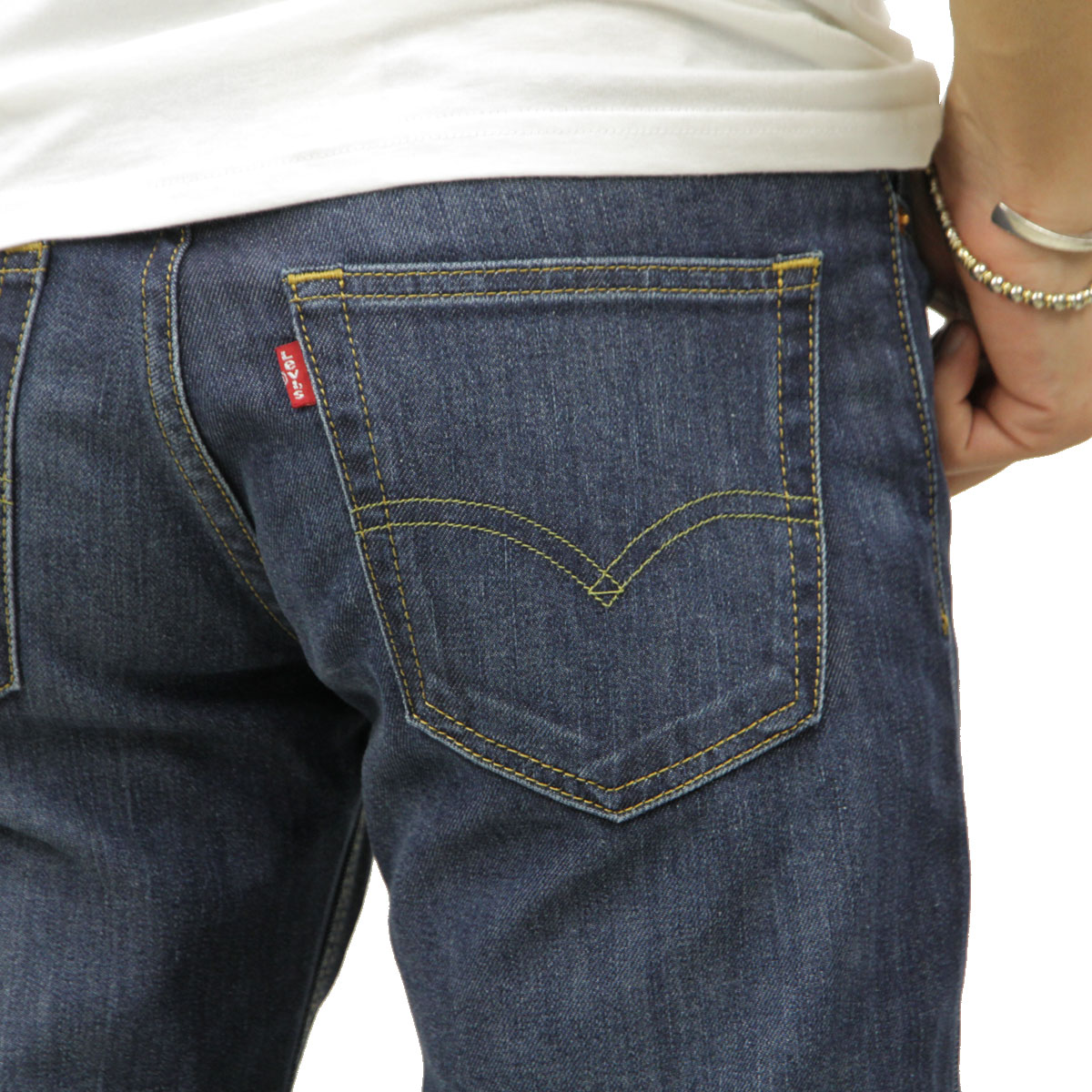 �꡼�Х��� 511 ��� ������ LEVI'S ������ �����ե��å� ���ȥ�å� �ǥ˥� ������ ������ ���顼 LEVIS 511 SLIM FIT STRETCH DENIM JEANS DARK COLOR 04511-5012 A30B B1C C2D D1E E06F