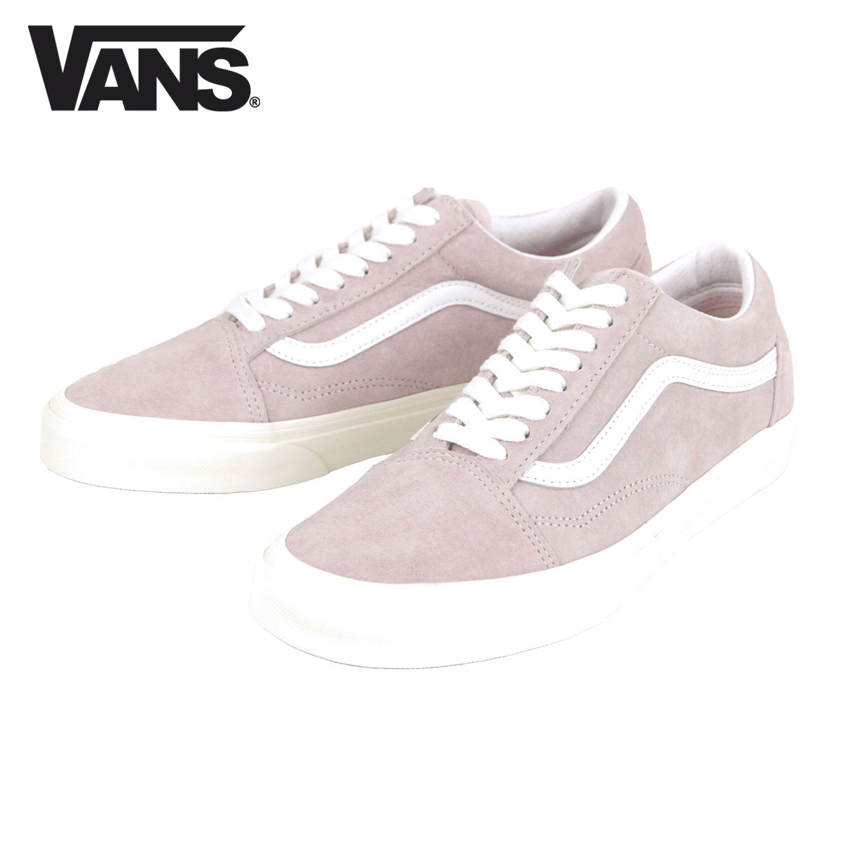 �Х� ���ˡ����� ��� ��������Ź VANS ������ɥ������� �ԥå��������� VANS OLD SKOOL (PIG SUEDE) ORCHID ICE/SNOW WHITE VN0A38G19G4 A33B B1C C4D D2E E11F
