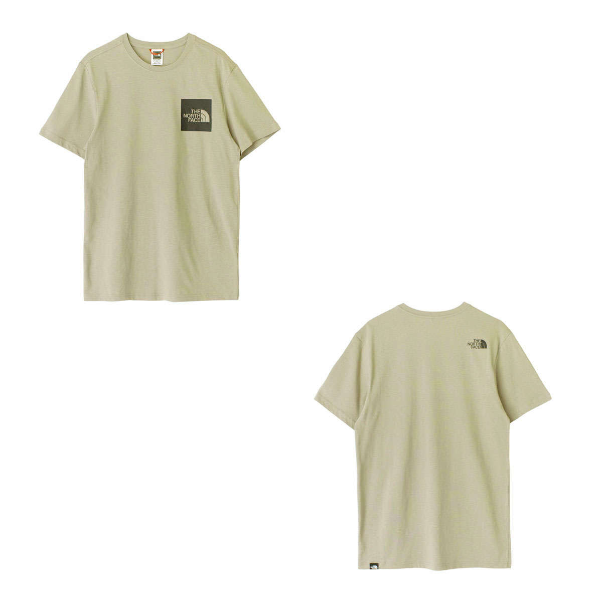 �Ρ����ե����� ��� ȾµT����� ������ THE NORTH FACE ���롼�ͥå� ���� SHORT SLEEVE FINE TEE - EU NF00CEQ5 3X4 GRAVEL