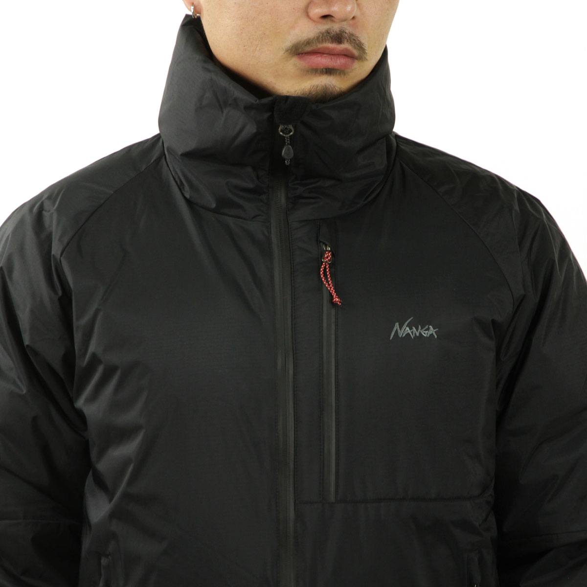 ʥ  󥸥㥱å Ź NANGA  㥱å ɥ顼  AURORA TEX STAND COLLAR DOWN JACKET ND2441-1A002 BLK BLACK A16B B1C C1D D4E E13F