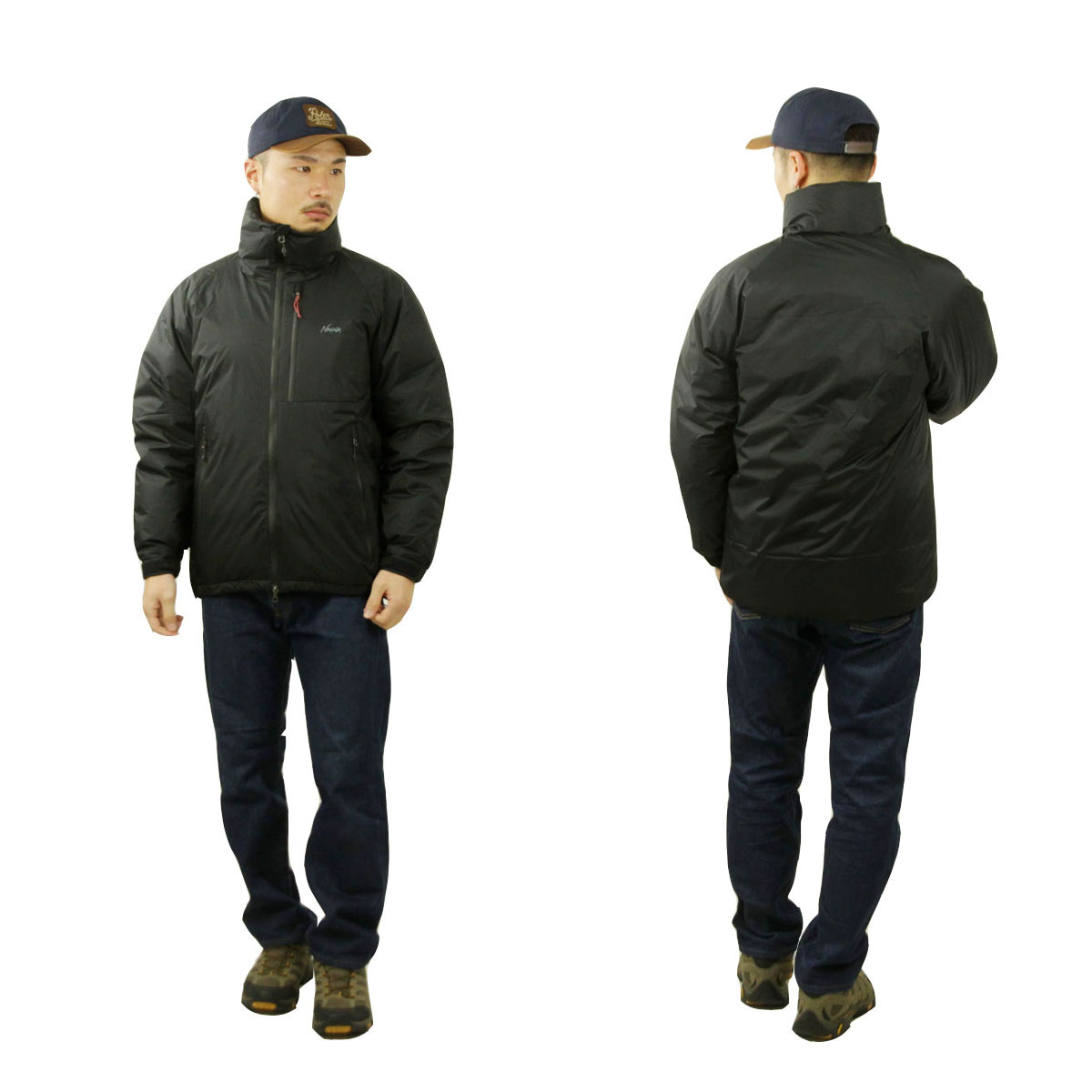 ʥ  󥸥㥱å Ź NANGA  㥱å ɥ顼  AURORA TEX STAND COLLAR DOWN JACKET ND2441-1A002 BLK BLACK A16B B1C C1D D4E E13F