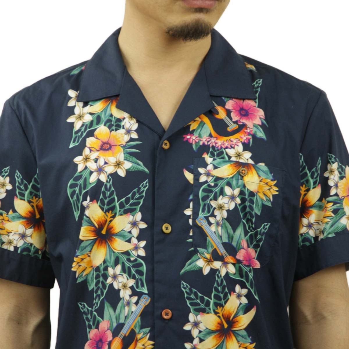 �����å�����ɥ����� ��� ���ߥ���� ��������Ź SCOTCH��SODA Ⱦµ����� �����ϥ���� SEASONAL PRINTED HAWAIIAN DETAILED SHIRT 166014 0218 COMBO B