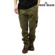 ���ȡ��󥢥����� ��� �ȥ饦�����ѥ�� ������ STONE ISLAND ���åȥ� �������ѥ�� ORGANIC COTTON STRETCH BROKEN TWILL GARMENT DYED 'OLD' EFFECT CARGO TROUSER PANTS MILITARY GREEN 3100051 S0004 V015G