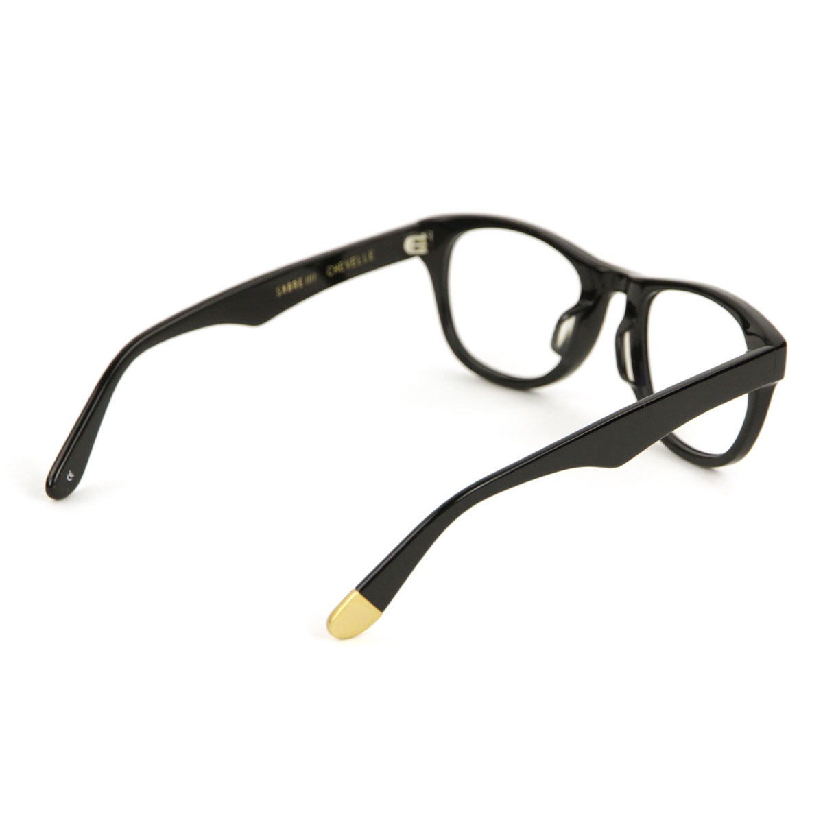 �����С� SABRE ��������Ź ���󥰥饹 �᤬�� CHEVELLE BLACK GROSS FRAME CLEAR TO GREY LENS SS8-501B-CTG-J A55B B3C C3D D1E E13F