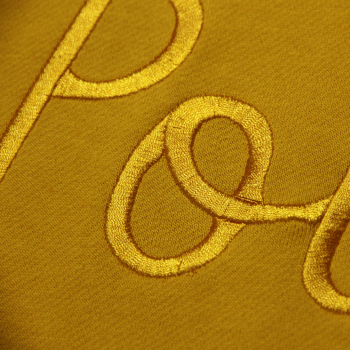 �ݡ��顼 �ѡ����� ��� ��������Ź POLER �ץ륪���С��ѡ�����  LINDEN EMBROIDERED HOODIE 55200060-MUS MUSTARD A79B B1C C1D D5E E12F
