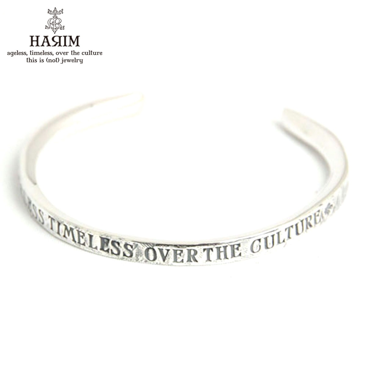 �ϥ�� HARIM ��������Ź �Х󥰥� HARIM CONCEPT BANGLE SILVER BANGLE HRA022SV A82B B3C C3D D8E E13F