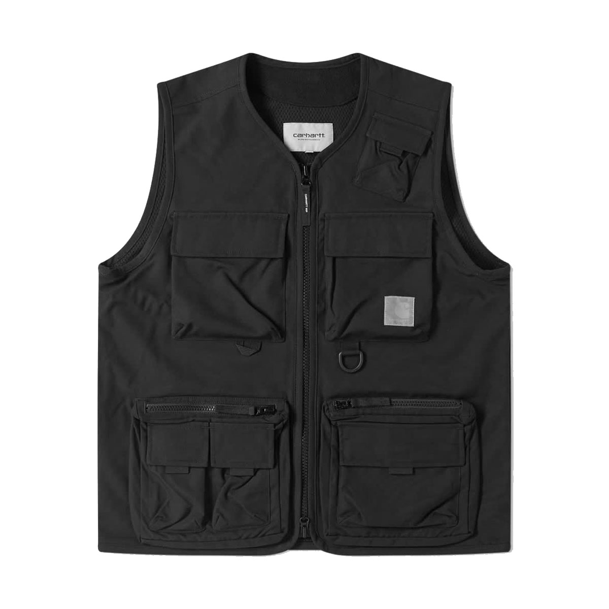 �����ϡ��� �٥��� ��� ��������Ź CARHARTT WIP �ե��å��󥰥٥��� �ߥ꥿�꡼�٥��� ELMWOOD VEST BLACK I026023 89XX AB0B B1C C1D D4E E13F