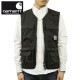 �����ϡ��� �٥��� ��� ��������Ź CARHARTT WIP �ե��å��󥰥٥��� �ߥ꥿�꡼�٥��� ELMWOOD VEST BLACK I026023 89XX AB0B B1C C1D D4E E13F