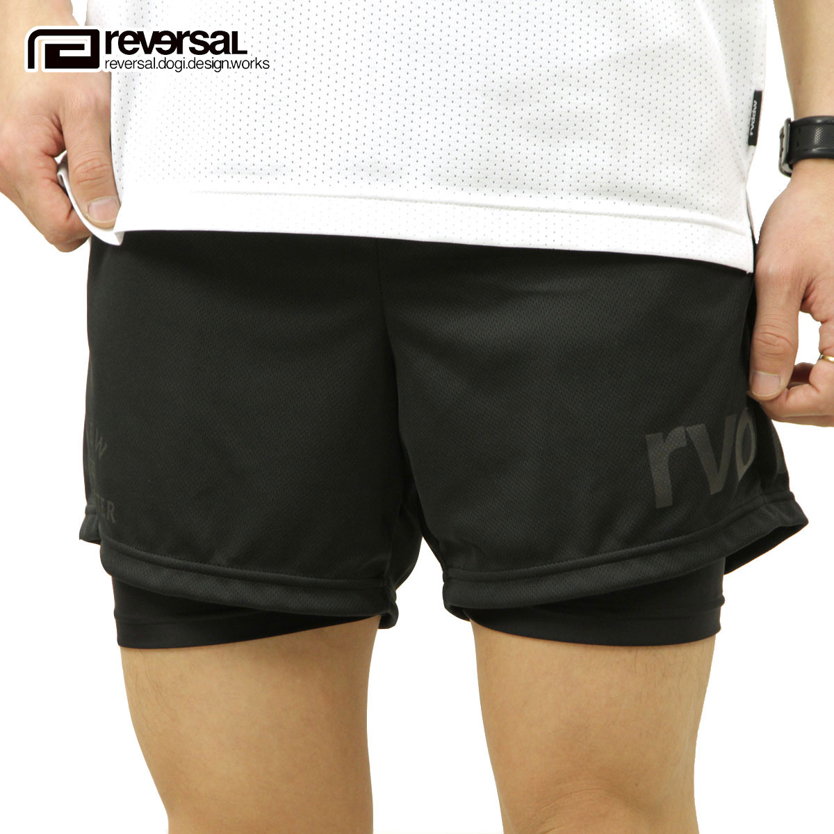 ��С����� �쥮�� ��� ��������Ź REVERSAL �ܥȥॹ ���硼�Ⱦ�쥮�� ����ʡ� EASY SHORTS w/SPATS rv21ss609 BLACK/BLACK A06B B1C C2D D4E E13F