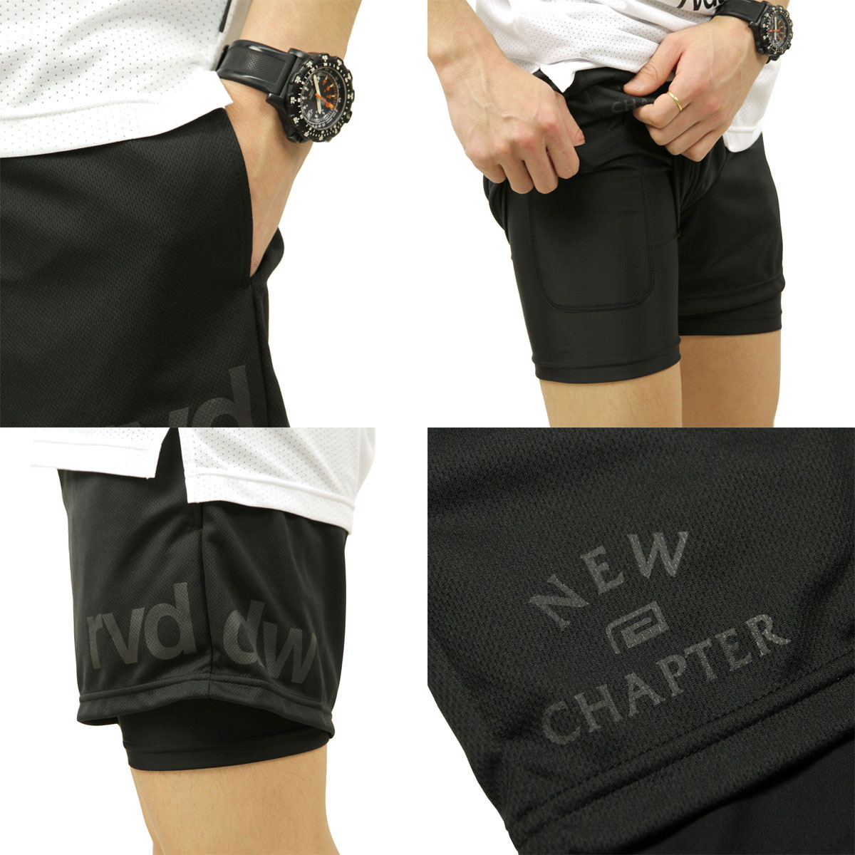��С����� �쥮�� ��� ��������Ź REVERSAL �ܥȥॹ ���硼�Ⱦ�쥮�� ����ʡ� EASY SHORTS w/SPATS rv21ss609 BLACK/BLACK A06B B1C C2D D4E E13F