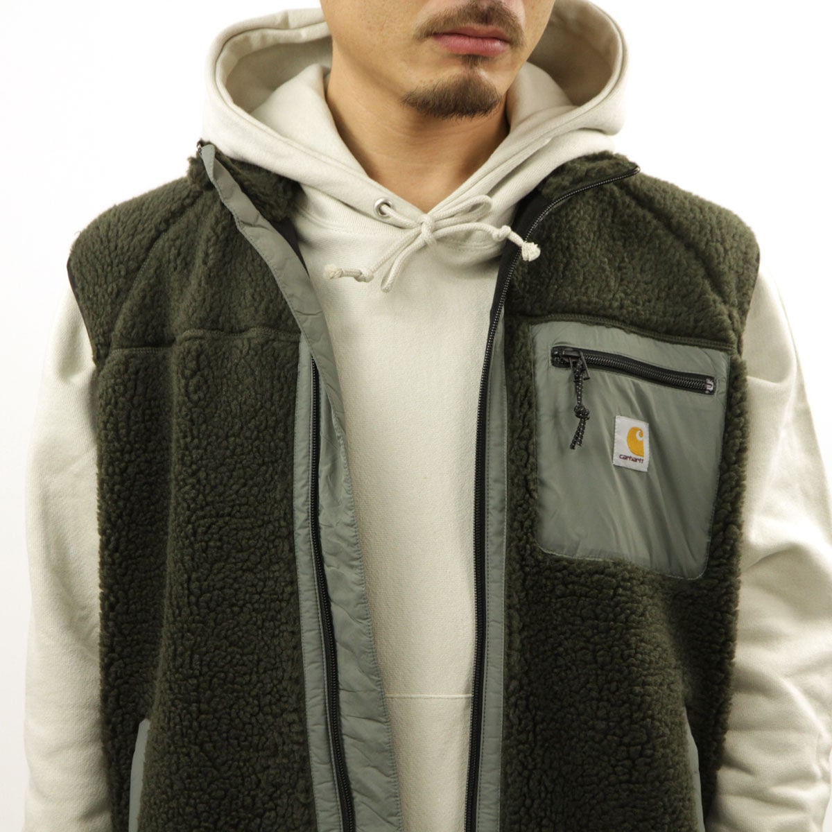 �����ϡ��� �٥��� ��� ������ CARHARTT WIP �ܥ��٥��� �������� PRENTIS VEST LINER CYPRESS/THYME I026719 0GG AB0B B1C C1D D4E E08F