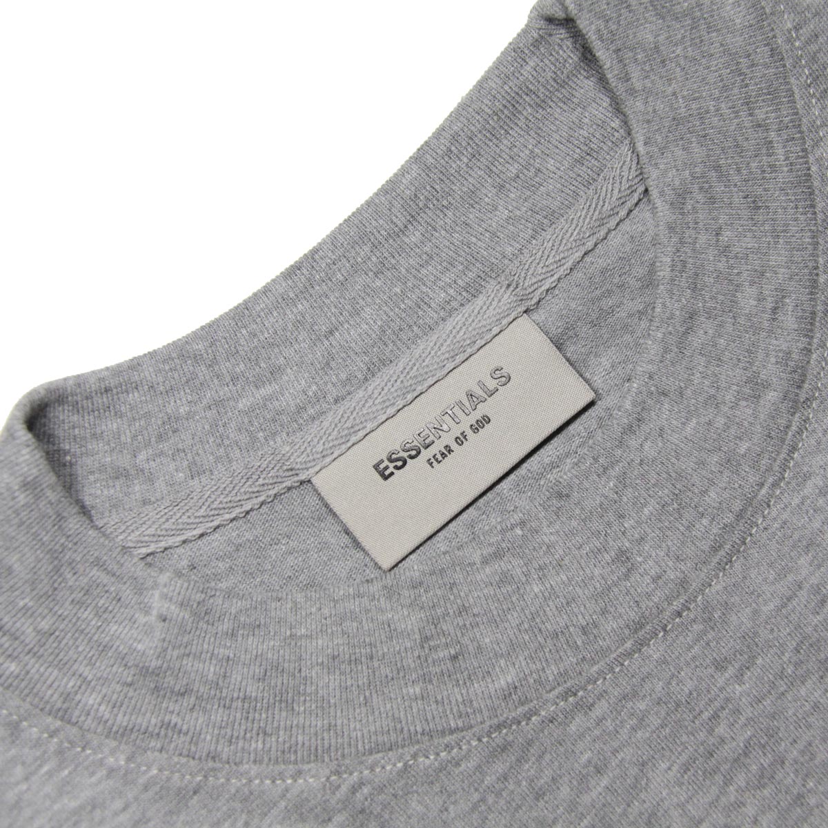 ե֥å T   FEAR OF GOD å󥷥륺 ĹµT T Хåץ 롼ͥå FEAR OF GOD ESSENTIALS LONG SLEEVE T-SHIRT DARK HEATHER OATMEAL AA5B B1C C1D D2E E02F