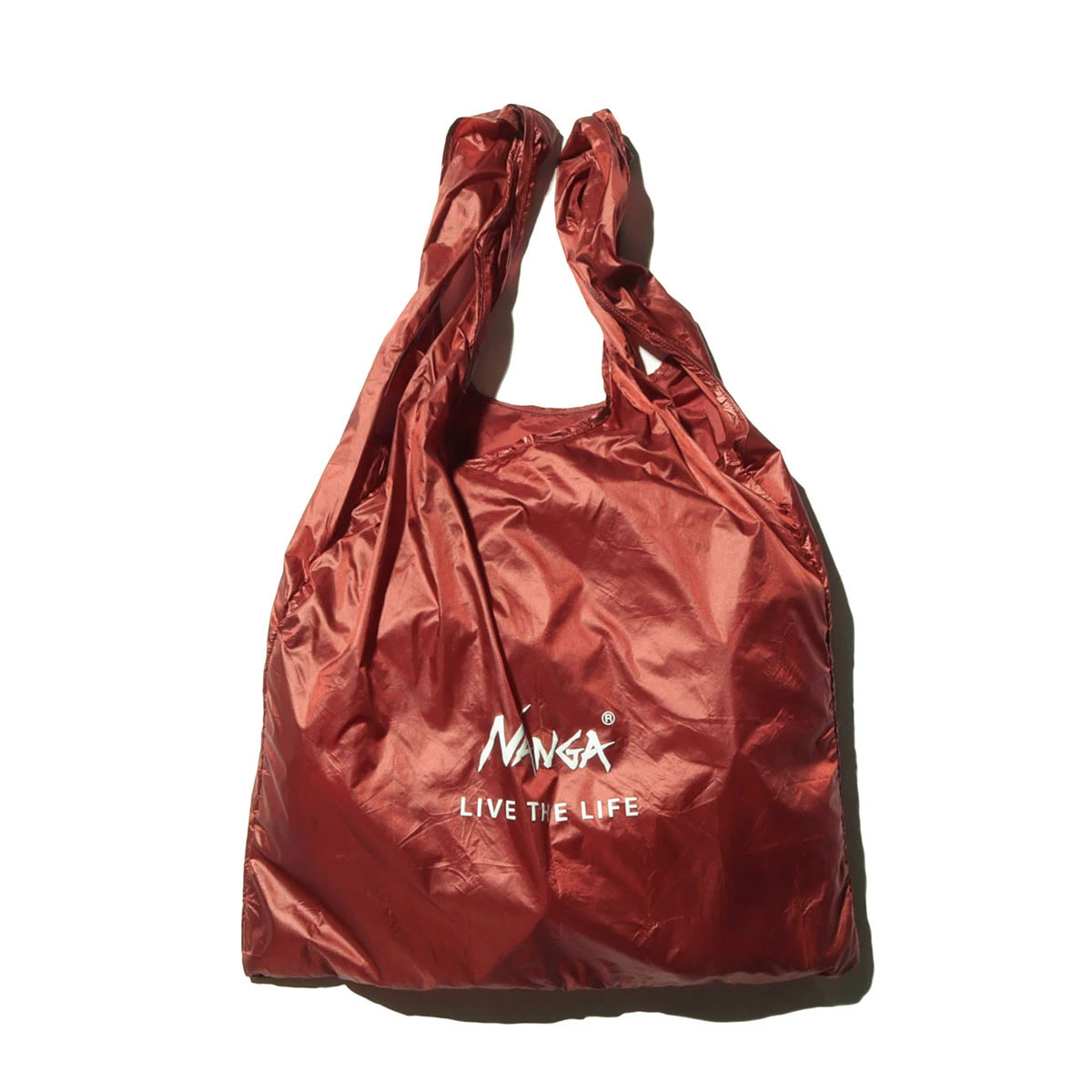 �ʥ� �Хå� ��������Ź NANGA �����Хå� ����ѥ��� NANGA POCKETABLE ECO BAG (LIVE THE LIFE) BRD NA2441-3A102 / NA2253-3A205 BURGUNDY A16B B3C C8D D4E E11F
