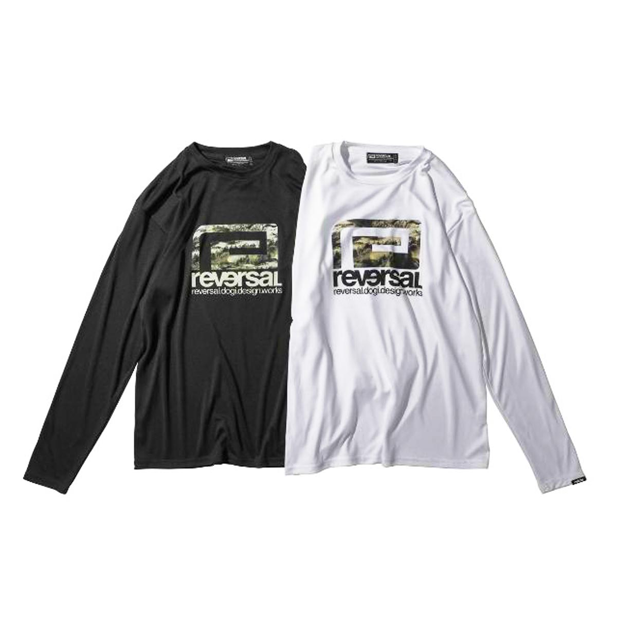 ��С����� ����T ��� ��������Ź REVERSAL rvddw ĹµT����� ��å���T����� �ɥ饤T����� CONTROL BIG MARK DRY LONG SLEEVE RV22AW151 WHITE A06B B1C C1D D2E E01F