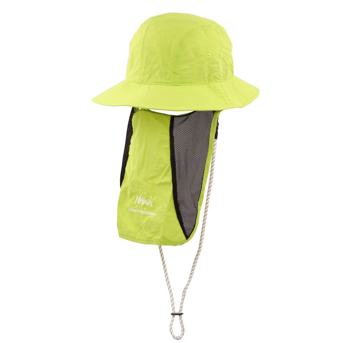 �ʥ� ��� ��ǥ����� �ϥå� ��������Ź NANGA �ʥ����� ���󥷥����ɥϥå� ˹�� NYLON TUSSER SUNSHADE HAT NA2221-3B501 LIME