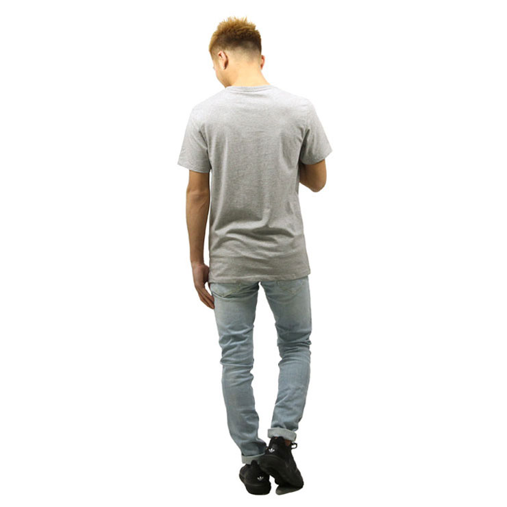 Х elvine Ź  ȾµT BASIC REGULAR FIT CREW NECK TEE GREY MELANGE 1100 112 A91B B1C C1D D1E E02F
