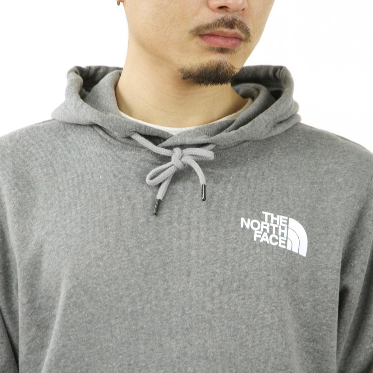 Ρե  ѡ  THE NORTH FACE Хåץ ץ륪С աǥ  BOX NSE PULLOVER HOODIE NF0A7UNS GVD TNF MEDIUM GREY HEATHER / TNF BLACK