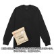 �إ��� ��� ĹµT����� ��������Ź Hanes ���롼�ͥå� ���� ̵�� HANES KURO LONG SLEEVE THE BEST OF BLACK T-SHIRTS 1P HM4-C201 090 BLACK