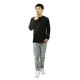 �إ��� ��� ĹµT����� ��������Ź Hanes ���롼�ͥå� ���� ̵�� HANES KURO LONG SLEEVE THE BEST OF BLACK T-SHIRTS 1P HM4-C201 090 BLACK
