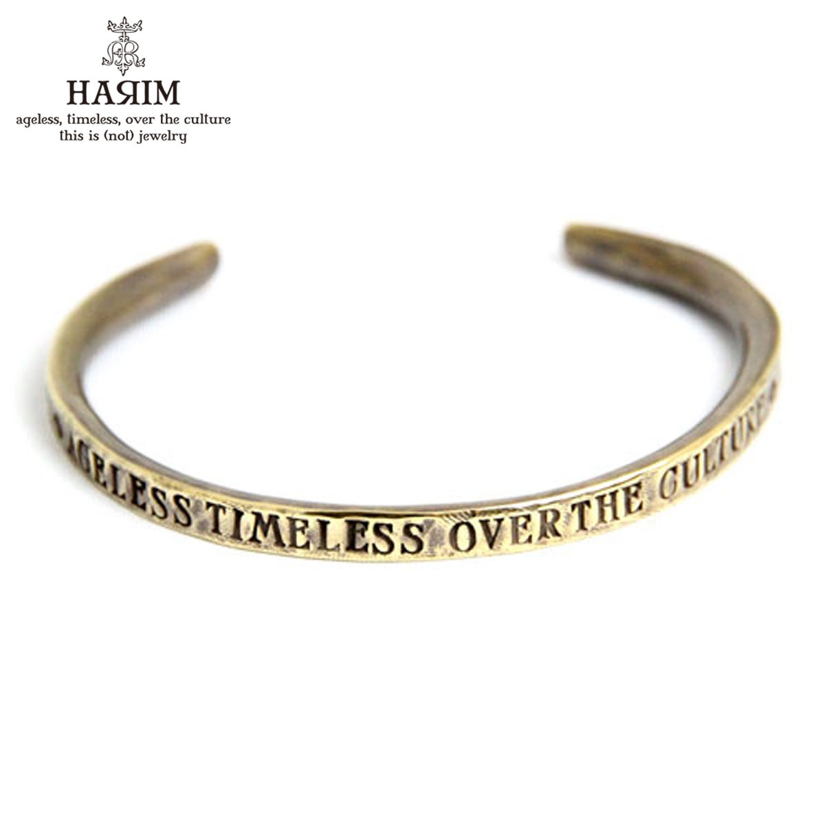 ϥ HARIM Ź Х󥰥 HARIM concept bangle Brass BANGLE HRA022RE BR A82B B3C C3D D8E E04F