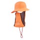�ʥ� ��� ��ǥ����� �ϥå� ��������Ź NANGA �ʥ����� ���󥷥����ɥϥå� ˹�� NYLON TUSSER SUNSHADE HAT NA2221-3B501 S.ORANGE