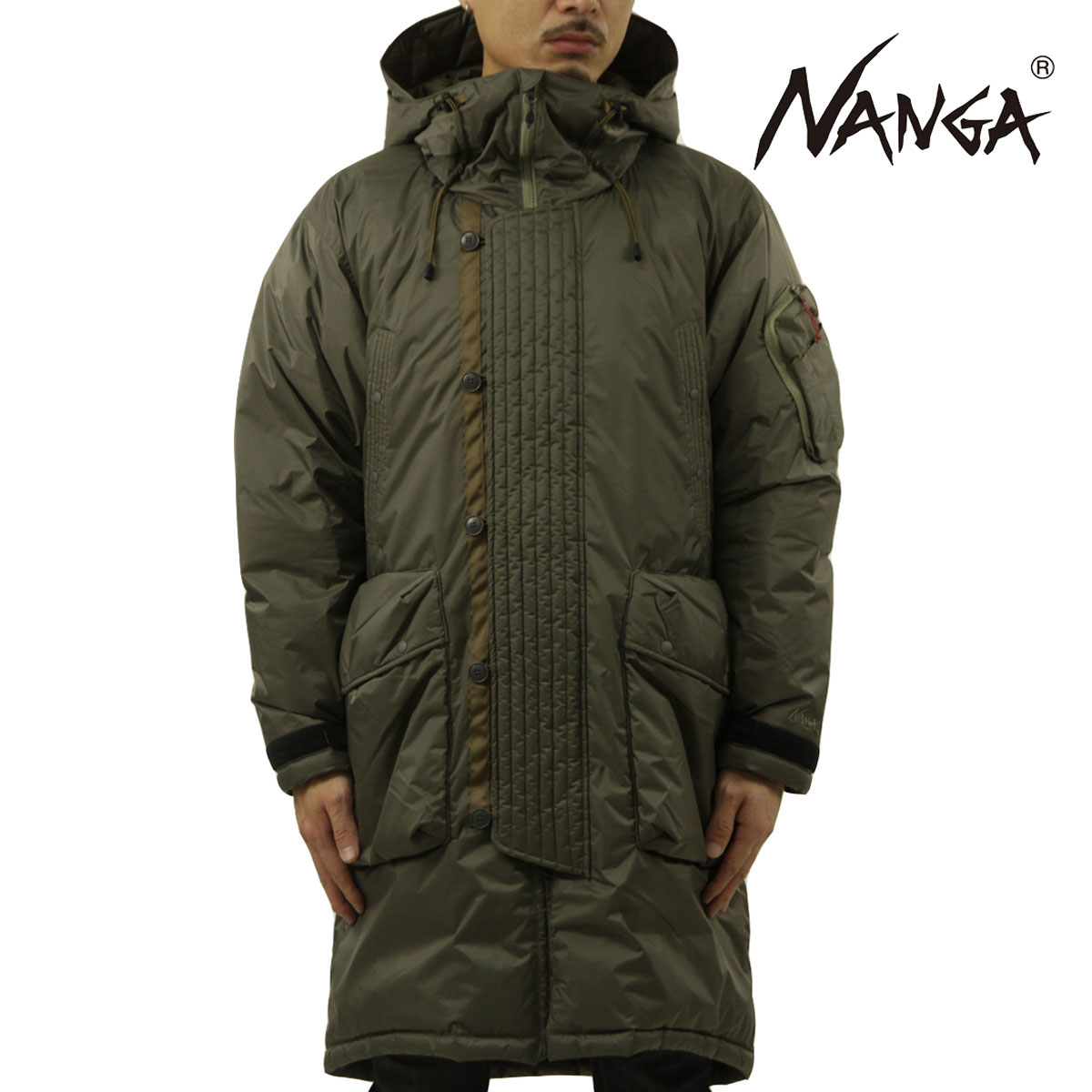 ʥ  󥸥㥱å Ź NANGA  㥱å   AURORA TEX DOWN FIELD HALF COATJACKET ND2441-1C006 M.GRY MOCA.GREY A16B B1C C1D D4E E02F