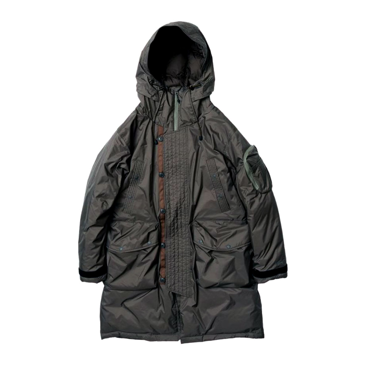 ʥ  󥸥㥱å Ź NANGA  㥱å   AURORA TEX DOWN FIELD HALF COATJACKET ND2441-1C006 M.GRY MOCA.GREY A16B B1C C1D D4E E02F