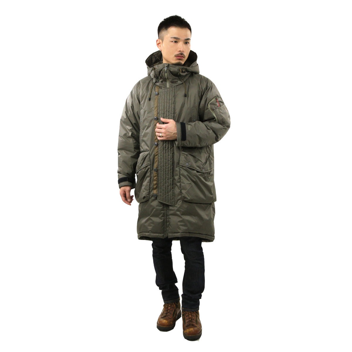 �ʥ� ��� �����󥸥㥱�å� ��������Ź NANGA �������� ���㥱�å� ������ �������� AURORA TEX DOWN FIELD HALF COATJACKET ND2441-1C006 M.GRY MOCA.GREY A16B B1C C1D D4E E02F