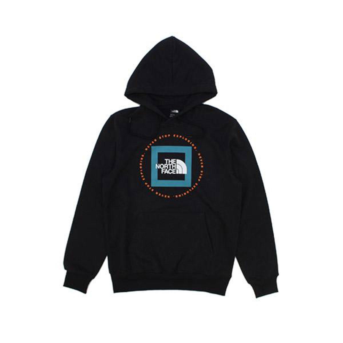 Ρե  ѡ  THE NORTH FACE  ץ륪С աǥ  GEO NSE PULLOVER HOODIE NF0A7UO7 VPA TNF BLACK / HARBOR BLUE