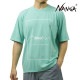 �ʥ� ��� ȾµT����� ��������Ź NANGA �ݥꥨ���ƥ� �ե졼����� DRY MIX FRAME LOGO TEE N2500-1M509A TQS TURQUOISE