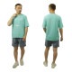 �ʥ� ��� ȾµT����� ��������Ź NANGA �ݥꥨ���ƥ� �ե졼����� DRY MIX FRAME LOGO TEE N2500-1M509A TQS TURQUOISE