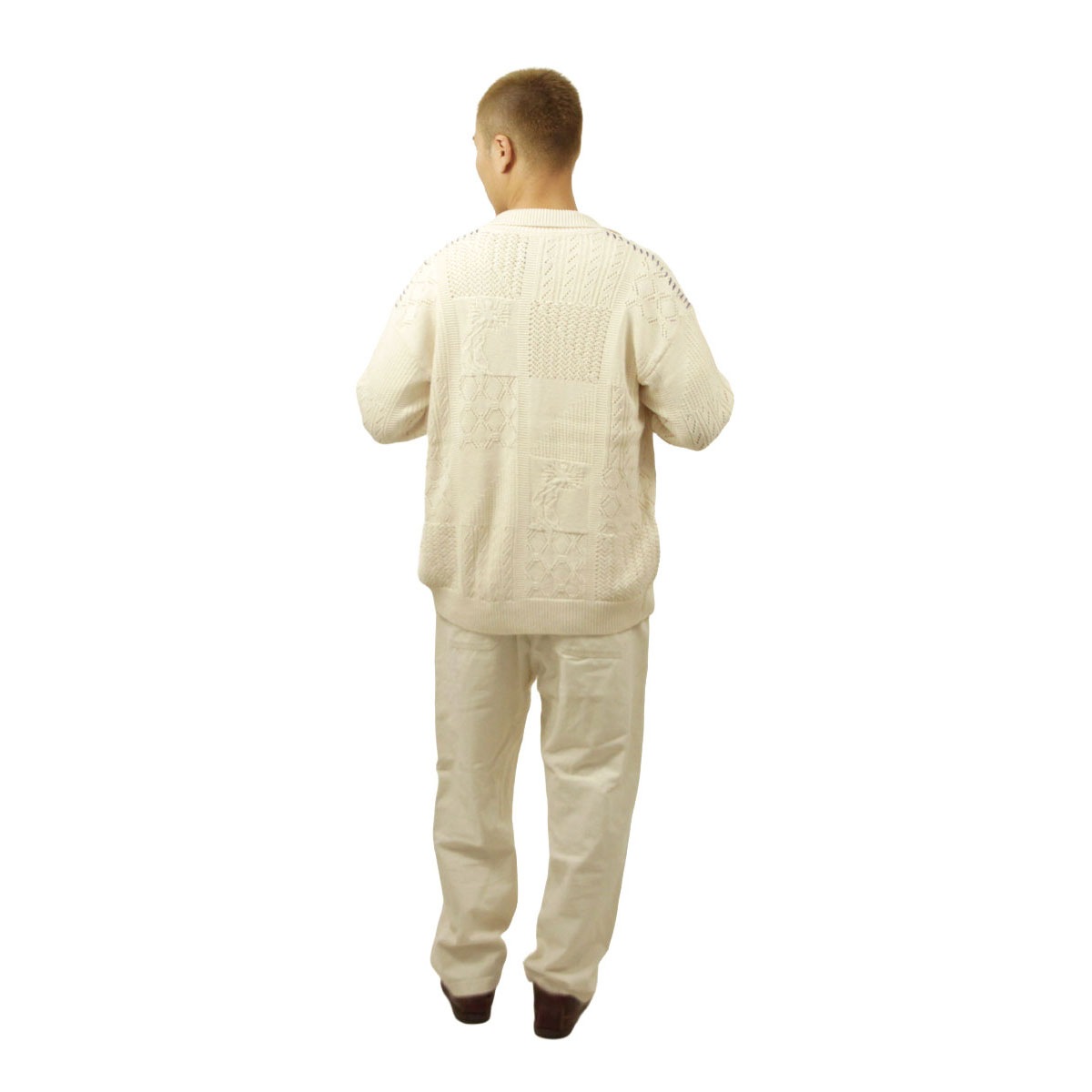 ͽ���� 9�����ͽ�� �����å�����ɥ����� ��� �����ǥ����� ��������Ź SCOTCH&SODA �ܥ�������� �˥å� �������� MULTI STITCH KNITTED CARDIGAN 183604 270 65600 30 IVORY ��EGGNOG��