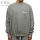 �ե������֥��å� fog essentials �������å� ��� ������ FEAR OF GOD ���å��󥷥�륺 ���롼�ͥå� ���� �������å� FOG - FEAR OF GOD ESSENTIALS LOGO CREW NECK SWEATSHIRT GREY AA5B B1C C1D D5E E02