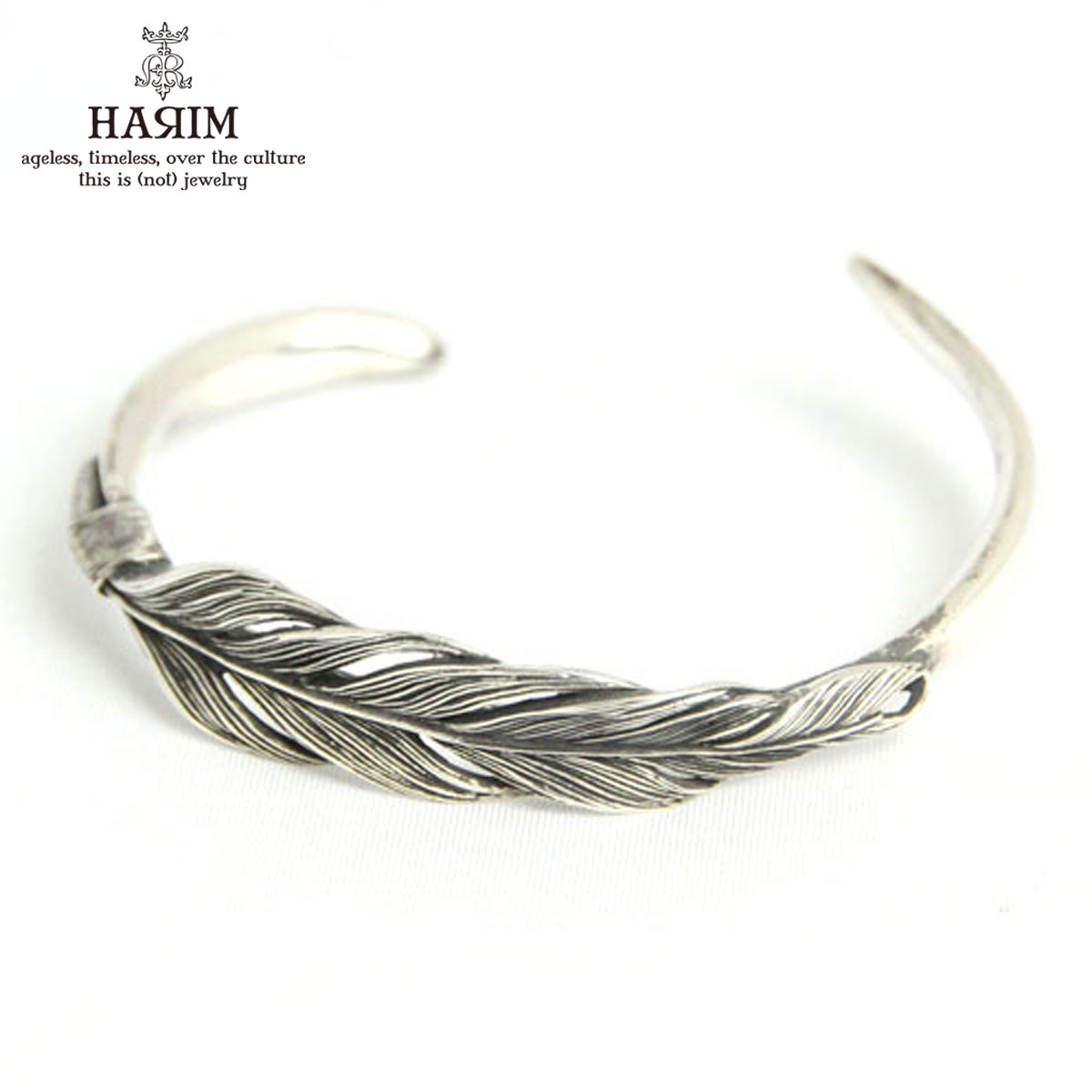 ϥ HARIM Ź Х󥰥 OWL FEATHER BANGLE TWILIGHT BANGLE HRA023SV A82B B3C C3D D8E E13F