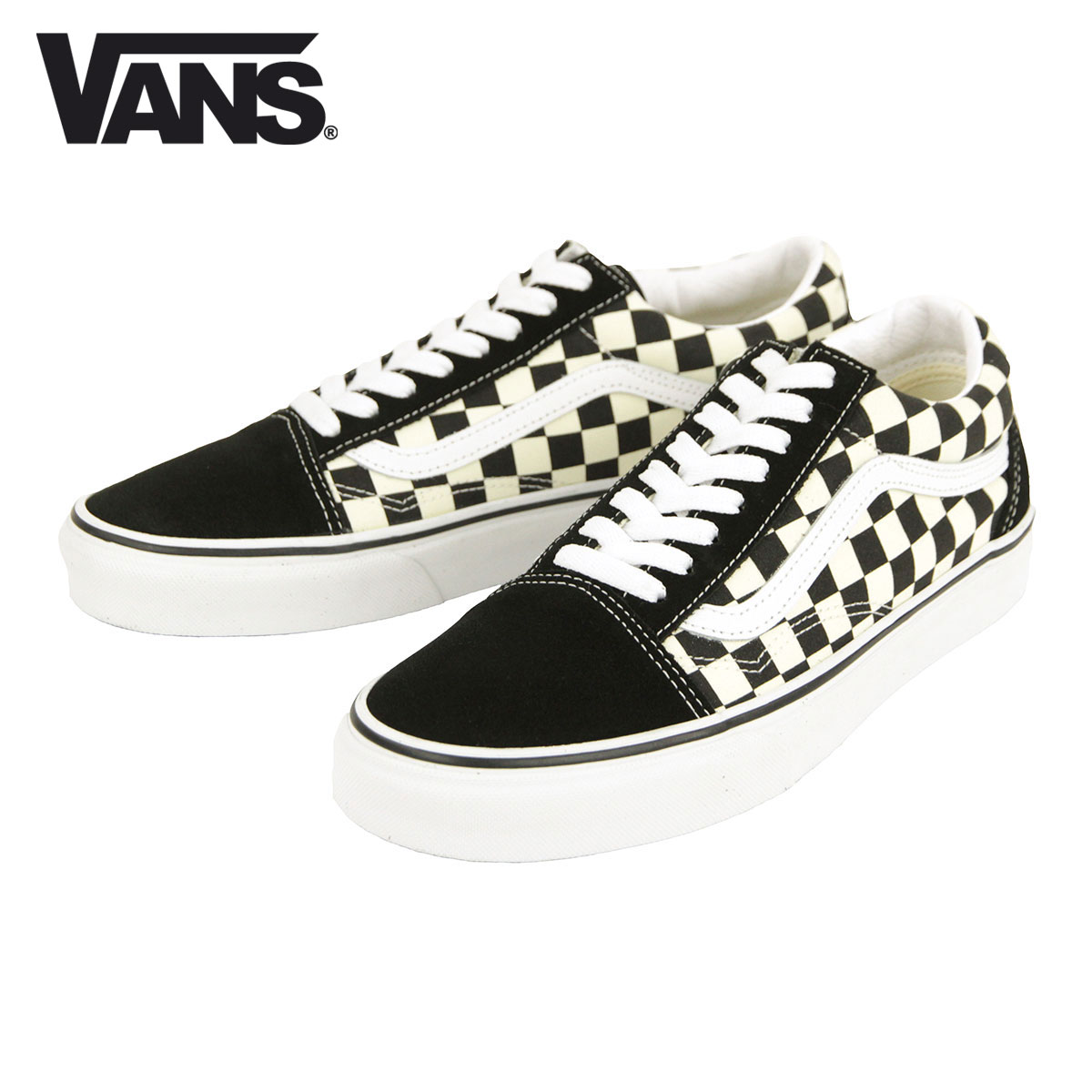 �Х� ���ˡ����� ��� ��������Ź VANS ������ɥ������� �����å����ܡ��� VANS OLD SKOOL (PRIMARY CHECK) BLACK/WHITE VN0A38G1P0S A33B B1C C4D D2E E01F