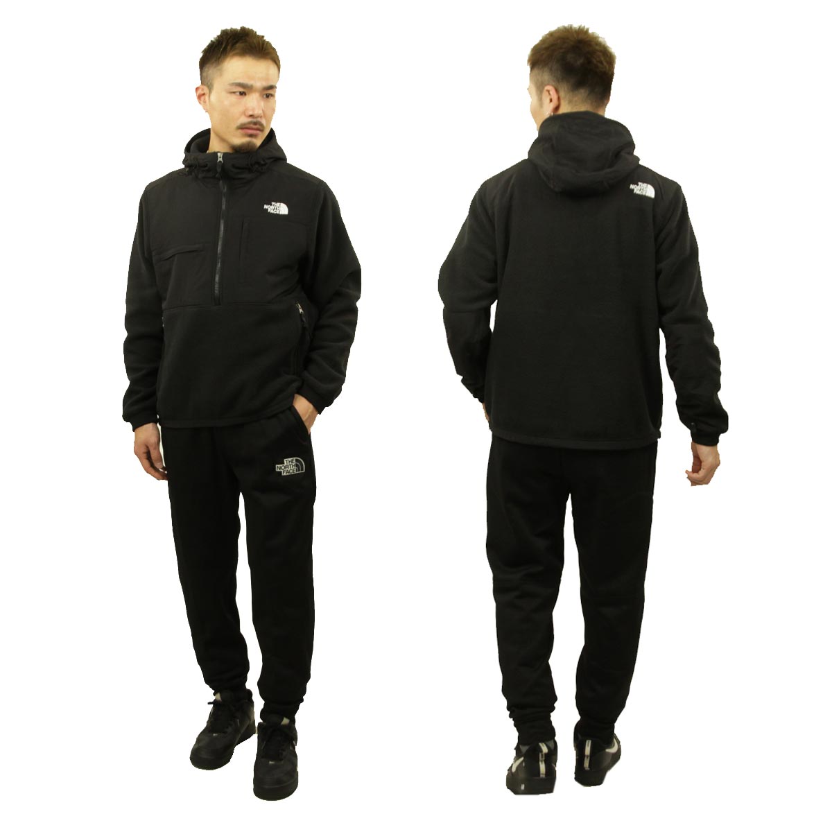 Ρե ǥʥ   THE NORTH FACE Υå㥱å ե꡼㥱å DENALI 2 ANORAK FLEECE JACKET - EU NF0A4QYN 4QYN TNF BLACK A14B B1C C1D D4E E13F