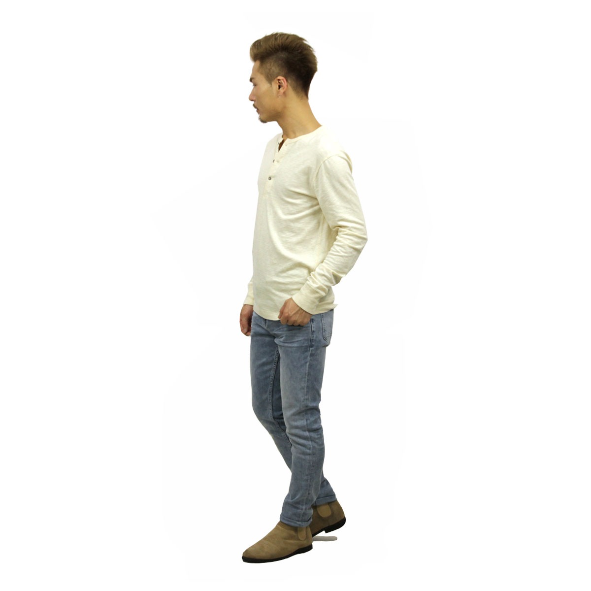 ���������롼 ����T ��� ������ J.CREW ĹµT����� TEXTURED COTTON HENLEY a9084 D00S20